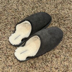 Parachute Suede Shearling Clogs Mens 11-12